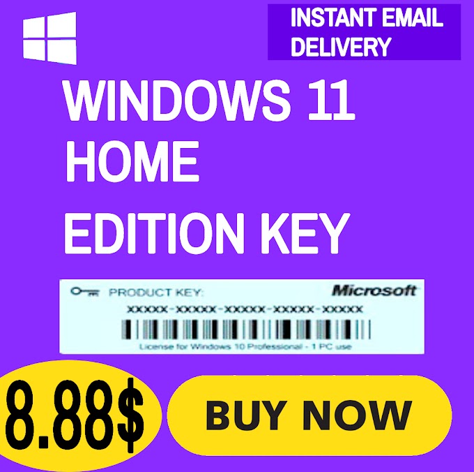 Windows 11 Home Key Lifetime License Instant Delivery