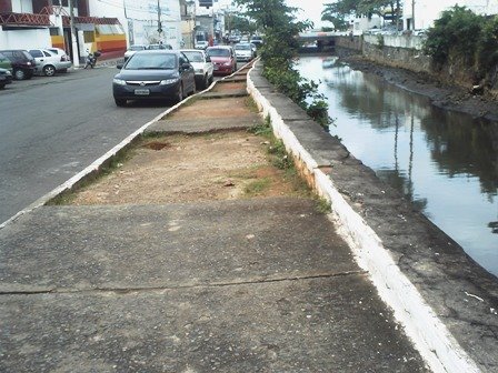 Um bairro sem manutenção