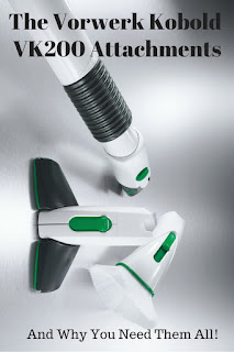 The Vorwerk Kobold VK200 Cleaning System has so many clever accessories, this review focuses on just the attachments!