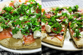 Smoked Salmon and Ricotta Pizza