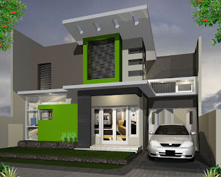 Rumah Minimalis Tipe 36 Dengan Desain Tropis