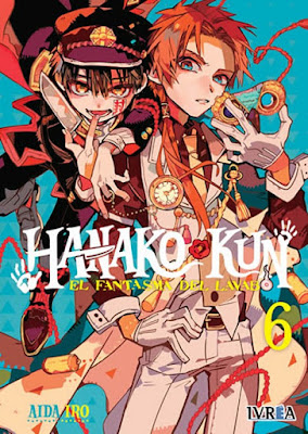 Review del manga Hanako-kun: el fantasma del lavabo Vol.4, 5, y6 de Iro Aida - Editorial Ivrea