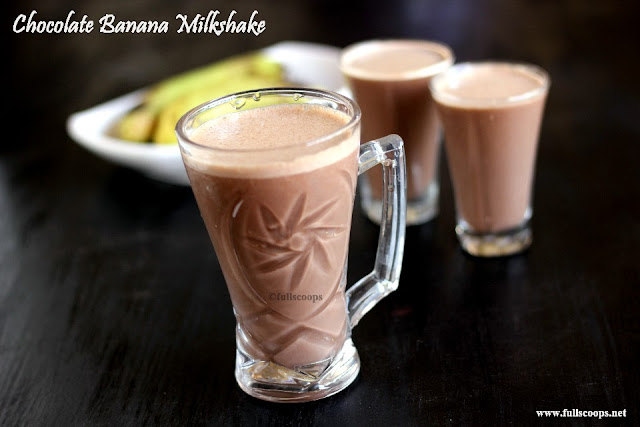 Chocolate Banana Milkshake