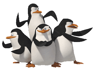 pinguinos ,madagascar, gifsnimats, gisfs,  imágenes gif, gifs graciosos, gif, gifs animados divertidos, gifs Disney, gifs divertidos, recursos web gratis