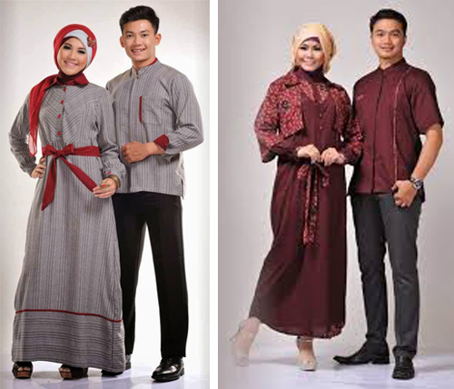 model baju lebaran 2017 couple