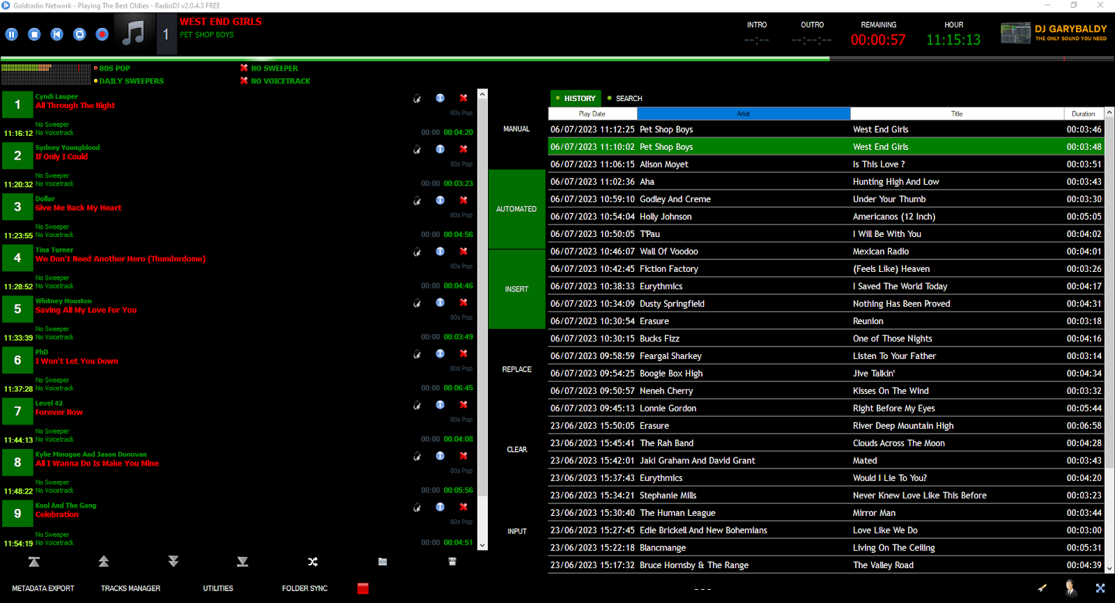 RadioDJ FREE radio automation