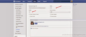 tutorial letak facebook fan box di blogger