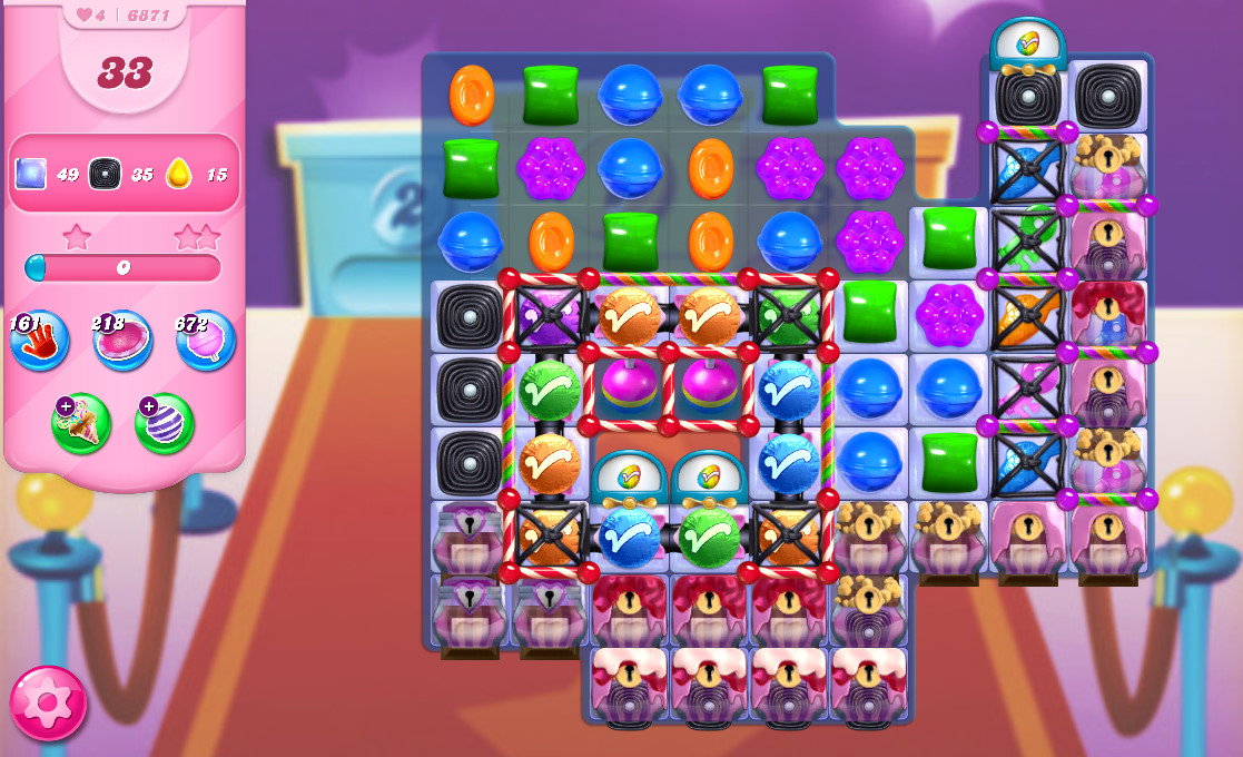 Candy Crush Saga level 6871