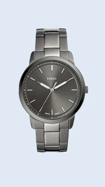 fossil men's minimalist watch