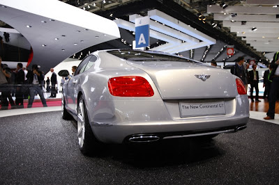 2011 Bentley Continental GT appeared in all its glory Paris 2010 Live