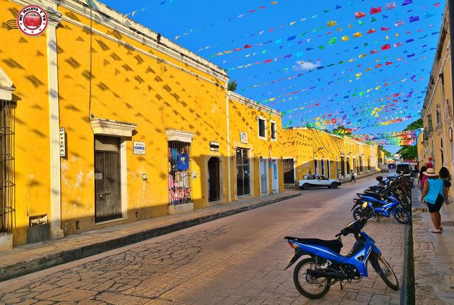 Calles de Izamal, Yucatán