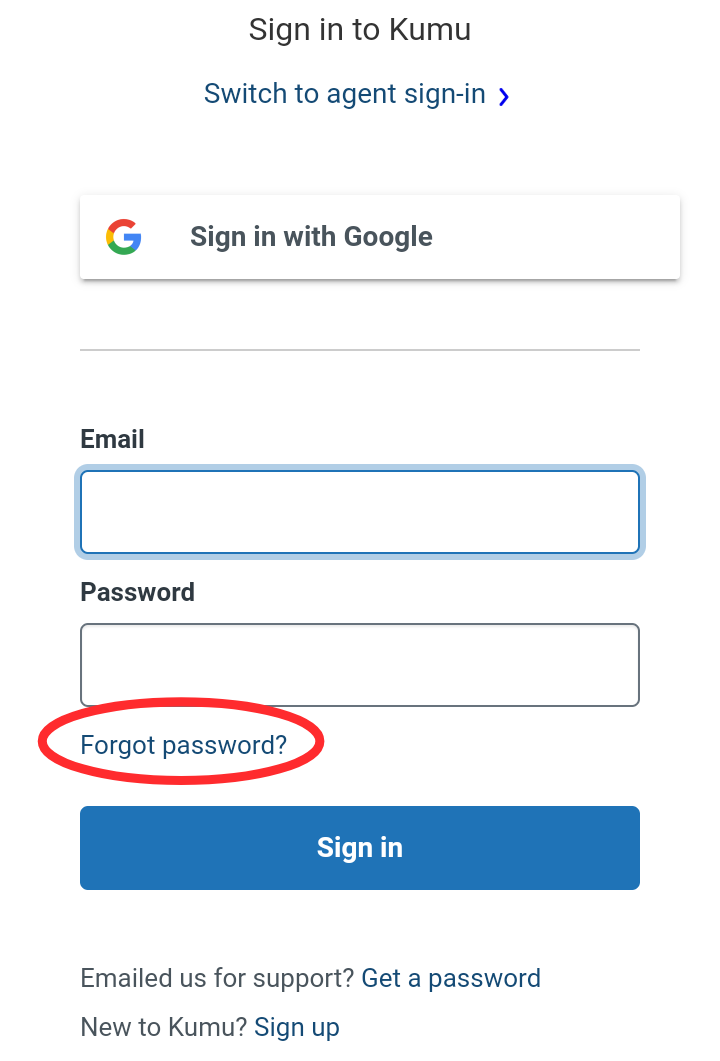 How To Recover Your Kumu Account Password