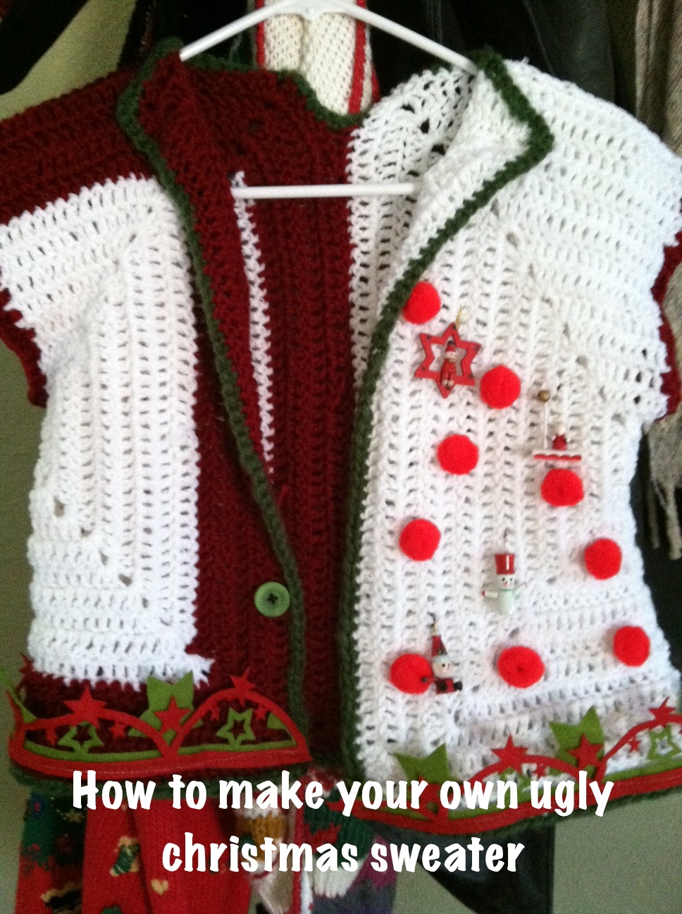 Pumpkin Loves How to make your own ugly christmas sweater