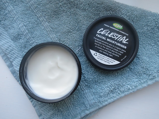 LUSH skincare moisturiser celestial sweet allure