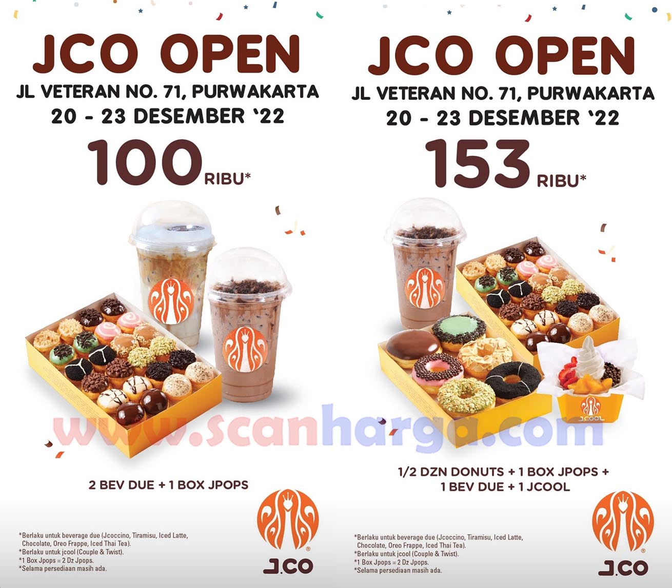 JCO PURWAKARTA Promo Grand Opening | 20 - 23 Desember 2022