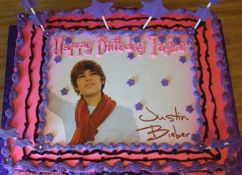 16th Birthday Cake Ideas For Girls. Justin Bieber 16 Birthday Cake