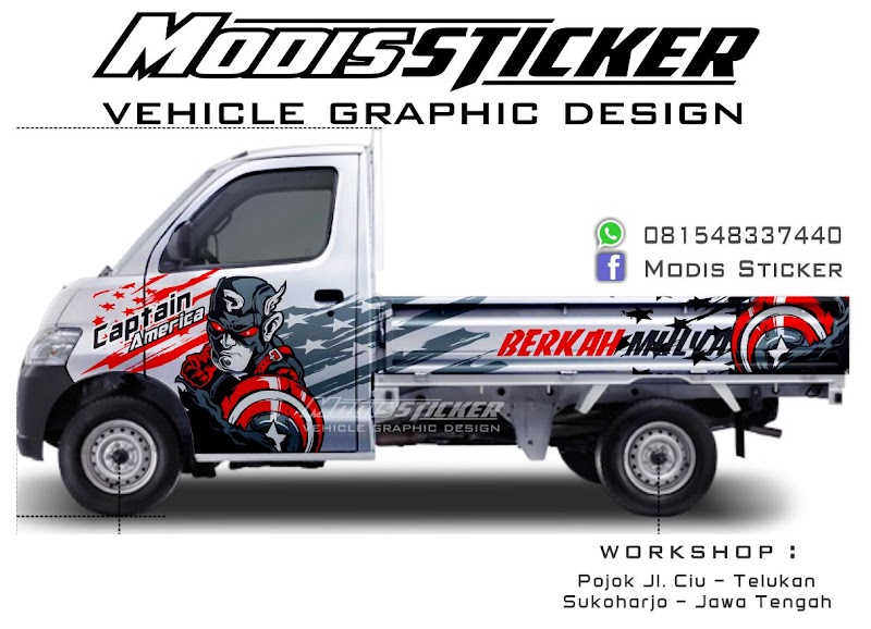 Info Baru 26+ Modif Stiker Grand Max Pick Up