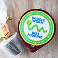 Wiggle Worm Dirt Pudding Label