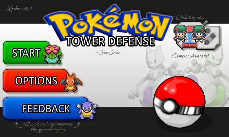 pokemon tower defense