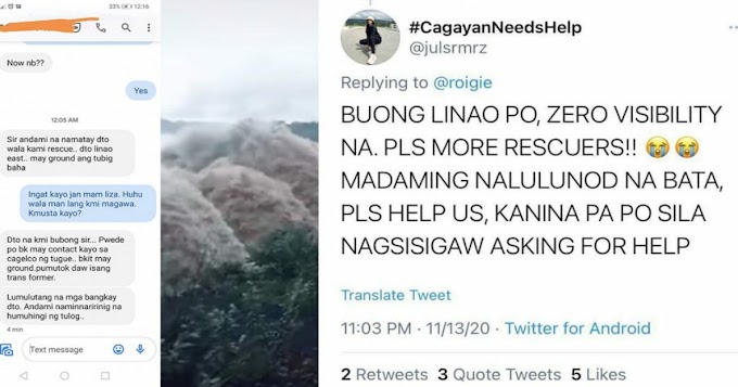 Magtulong tulong tayo para mapa Trending Ang #Cagayanneedshelp.
