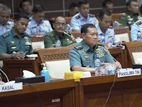 Panglima TNI Rapat Kerja Dengan Komisi 1 DPR RI