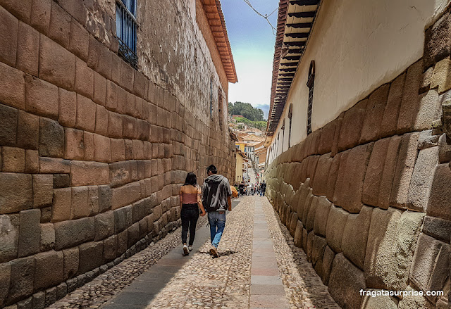 Paredes incas em Cusco, Peru