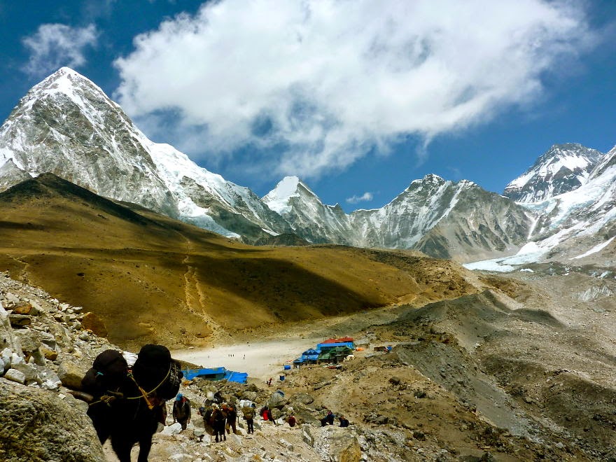 Arriving in Gorakshep - My 25 Photos Of The Everest Base Camp Trek