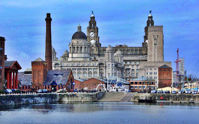 Una vista de Liverpool