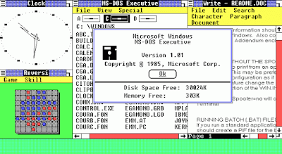 Windows 1.0 Screen