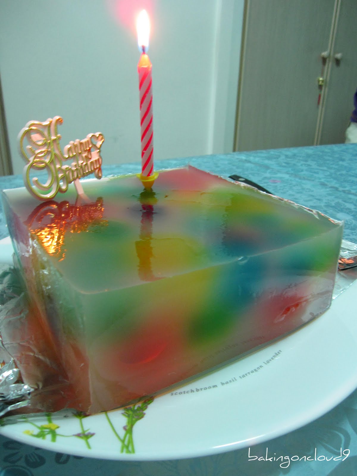 Baking on Cloud 9: Special birthday cake