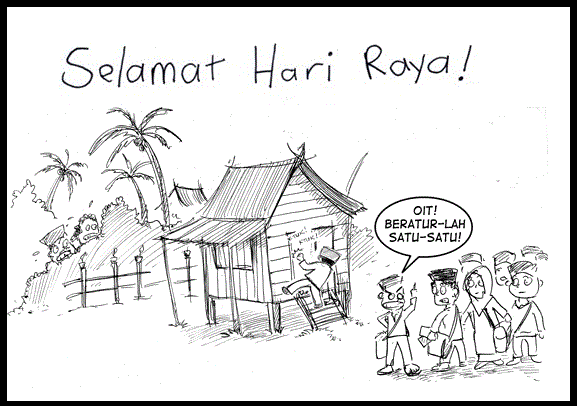 *: Koleksi Kad Hari Raya Kartun