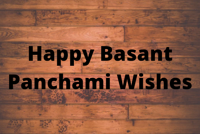 Happy Basant Panchami Wishes in English