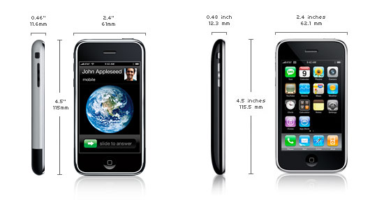 iPHONE2G 'VS' iPHONE 3G