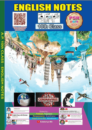 10th Class new syllabus English Note book