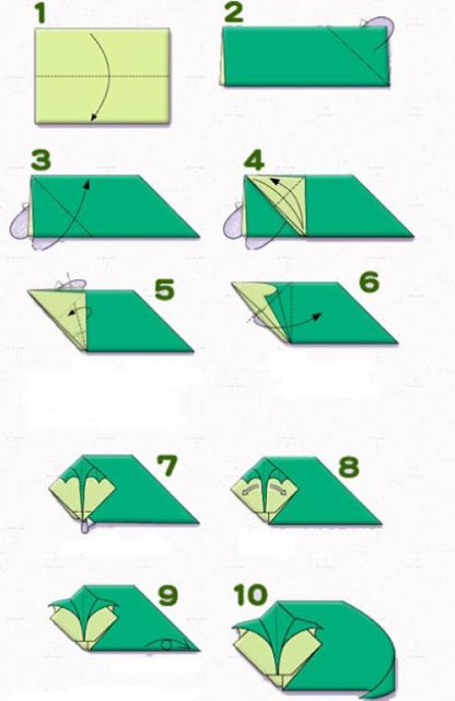 Origami Instructions Origami Cat Instructions