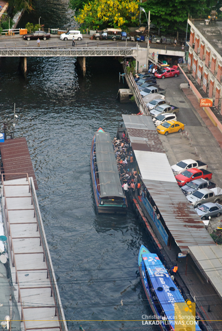 Bangkok Water Taxi at Khlong Saen Saep Canal