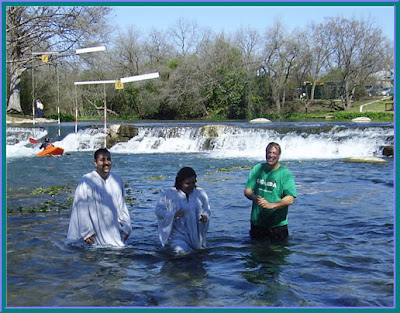 baptism in river