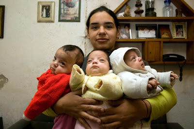 deliveries of triplets girl