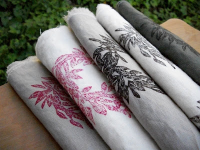 weathered silo's blockprinted eco textiles