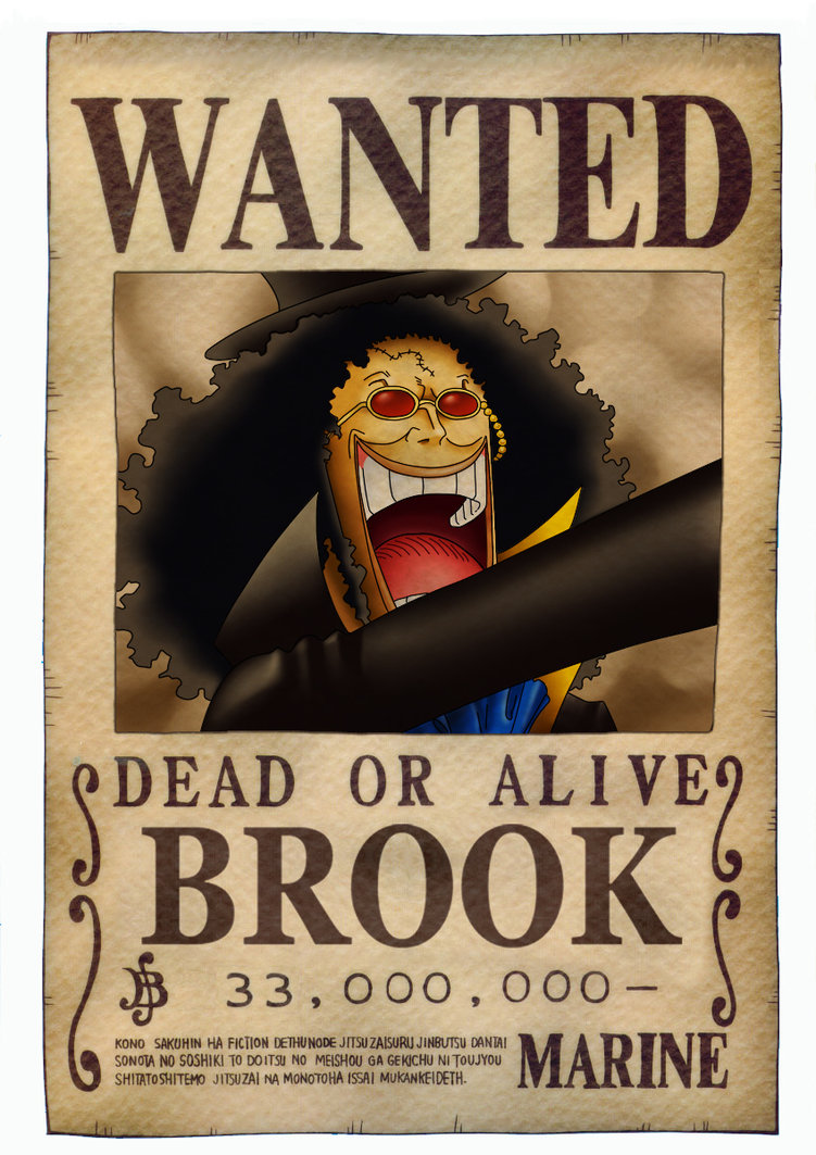 Straw Hat Pirates wanted posters? : OnePiece