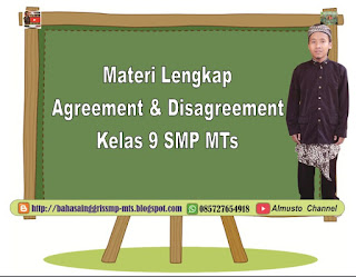 Agreement, Disagreement, Persetujuan, Ketidaksetujuan