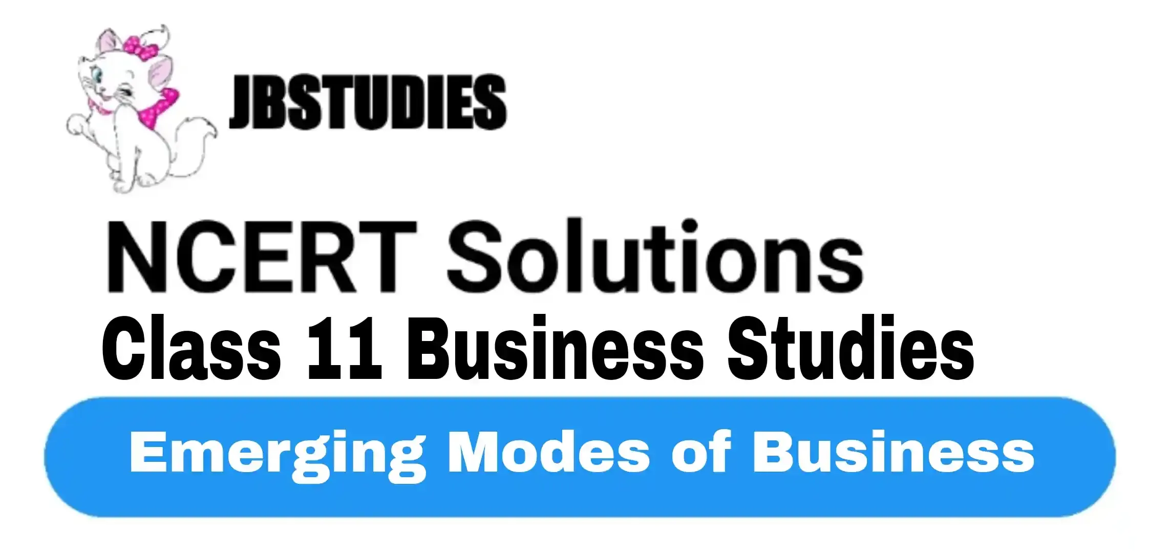 Solutions Class 11 Business Studies Chapter -5 (Emerging Modes of Business)