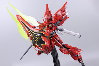 Review Takumi Studio UC-01 MG MSN-06S Sinanju Plastic Conversion Kit