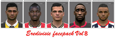 Eredivisie Facepack Vol8
