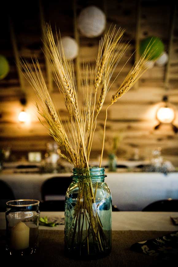 Violet Hills Weddings Events mason jar centerpieces