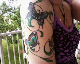 new tattoo me now  butterfly vines tattoos