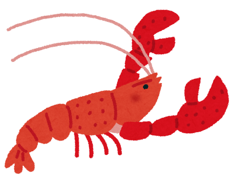 ザリガニのイラスト かわいいフリー素材集 いらすとや ザリガニのイラスト かわいいフリー素材集 いらすとや