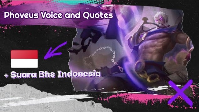 phoveus voice and quotes mobile legends