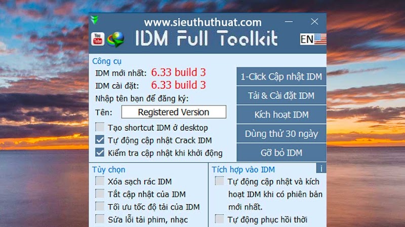 IDM Full Toolkit 4.7 – Công cụ cài và kích hoạt IDM mới nhất