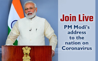 P.M Modi address to the Nation at 6 PM Today about Corona  and Guidelines about Corona in this Festive Days